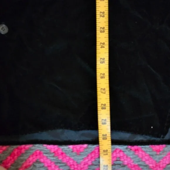 True Vtg Whimsigoth Velveteen Button Up Fairy Witchy Goth Vampy Collared Shirt - Picture 6 of 9